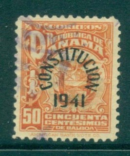 Panama-1941-50c-New-Constitution-FU-lot31771