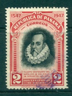 Panama-1948-2c-Cervantes-FU-lot31775