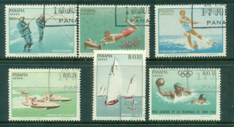 Panama-1964-Aquatic-Sports-CTO