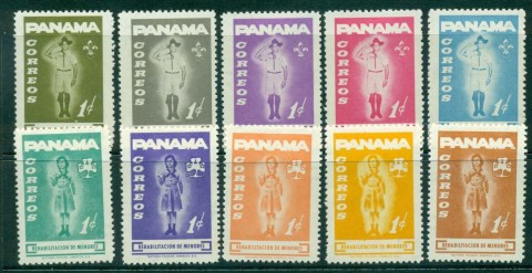 Panama-1964-Scouts-Guides-Postal-tax-MLH-lot31805