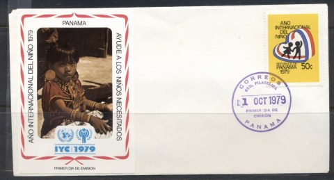 Panama-1979-IYC-International-year-of-the-Child-FDC