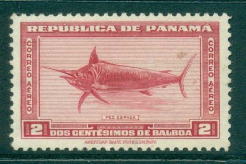 Panama-1948-2c-Marlin-Airmail-MUH-lot31797