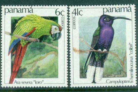 Panama-1981-Birds-MUH