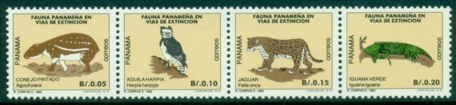 Panama-1992-Endangered-Animals-MUH