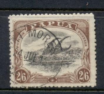 Papua-1910-Lakatoi-2-6d-brown-black-FU