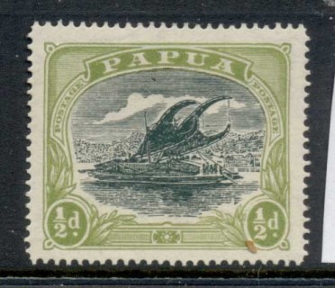 Papua-1916-31-Lakatoi-0-5d-Pale-yellow-green-myrtle-green-MLH_1