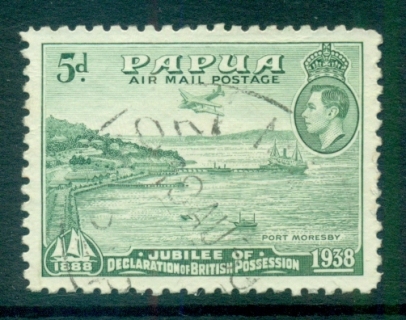 Papua-1938-Air-mail-5d-FU-lot71254