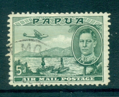 Papua-1939-Air-mail-5d-FU-lot71255