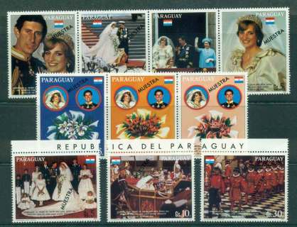 Paraguay-1981 Royal Wedding Charles & Diana