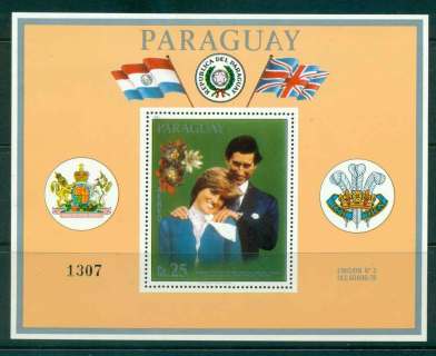 Paraguay-1981 Royal Wedding Charles & Diana