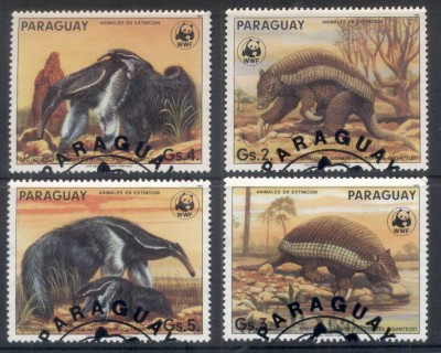 Paraguay-1985 WWF Ant-eating Giants