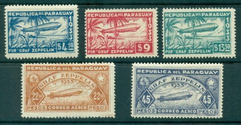 Paraguay-1933-Graf-Zeppelin-MLH-lot34819