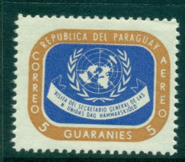 Paraguay-1959-UN-Emblem-MUH-lot35503