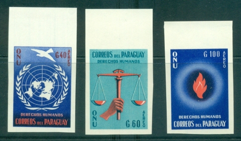 Paraguay-1960-Human-Rights-IMPERF-MUH-lot35505