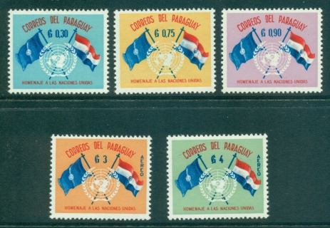 Paraguay-1960-UN-MLH-lot35500