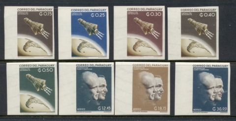 Paraguay-1962-US-Manned-Space-Flight-IMPERF-MUH