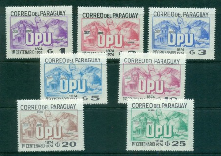 Paraguay-1975-UPU-Centenary-MUH-lot56352