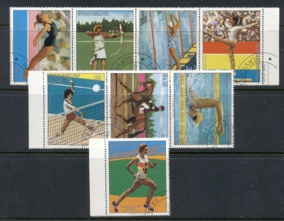 Paraguay-1976-Summer-Olympics-Montreal-CTO