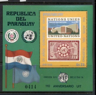 Paraguay-1976-Telephone-Centenary