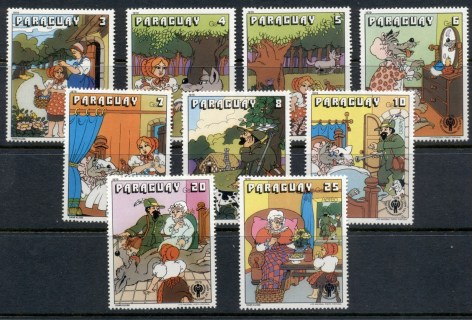 Paraguay-1979-IYC-International-year-of-the-Child-Little-Red-Riding-Hood-MUH