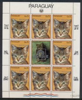 Paraguay-1982-IYC-International-year-of-the-Child-opt-on-Cats_1