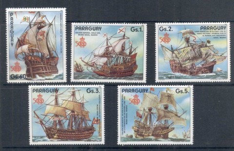 Paraguay-1987-Discovery-of-America-MUH