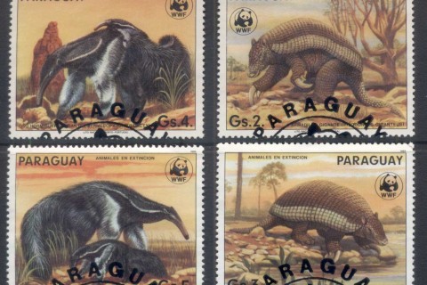 Paraguay-1985 WWF Ant-eating Giants