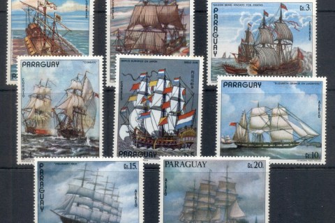 Paraguay-1976-Sailing-Ships