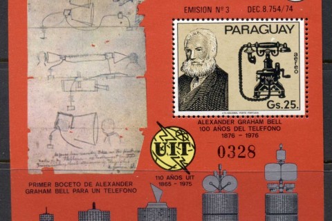 Paraguay-1976-Telephone-Centenary_1