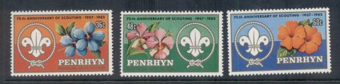 Penrhyn-Is-1983-Scouting-year-Flowers-MUH