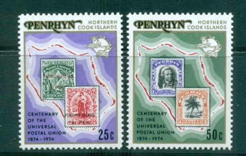 Penrhyn-Is-1974-UPU-Centenary-MUH-lot56492