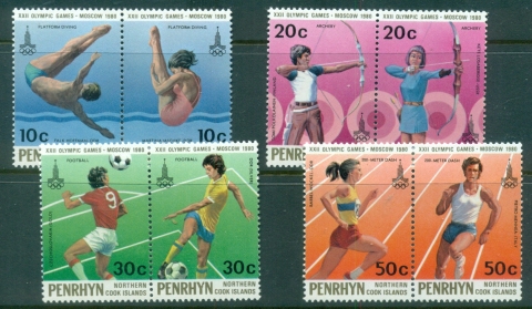 Penrhyn-Is-1980-Summer-Olympics-Moscow-MUH