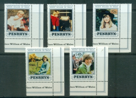 Penrhyn-Is-1982-Princess-Diana-Birth-of-Prince-William-MUH