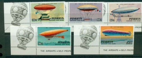 Penrhyn-Is-1983-Manned-Flight-Islans-MUH-Lot20474