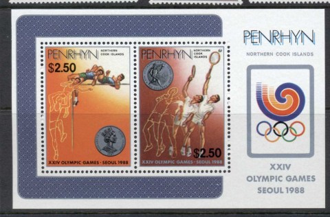 Penrhyn-Is-1988-Summer-Olympics-Seoul-MS-MUH