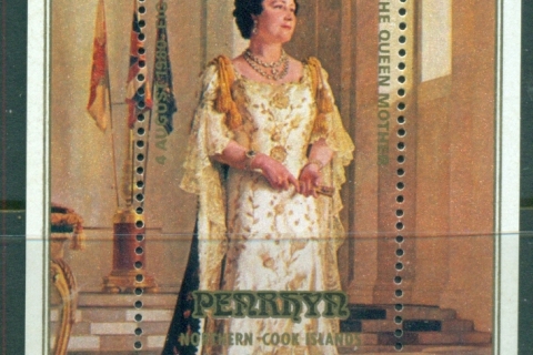 Penrhyn-Is-1980-Queen-Mother-80th-Birthday-MS-MUH