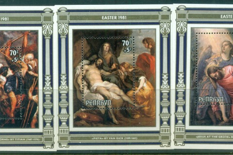 Penrhyn-Is-1981-Easter-3xMS-MUH