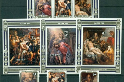 Penrhyn-Is-1981-Easter-MS-MUH-Lot20454