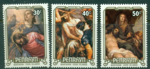 Penrhyn-Is-1981-Easter-Paintings-by-Titian-MLH