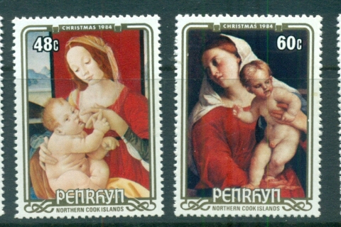 Penrhyn-Is-1984-Xmas-Paintings-MUH