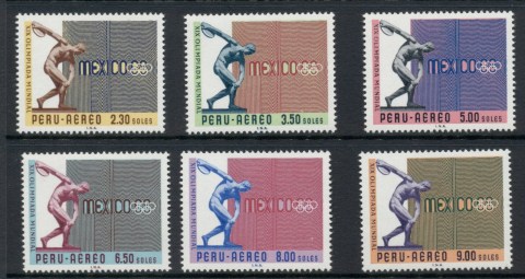 Peru-1968-Summer-Olympics-Mexico-City-MUH