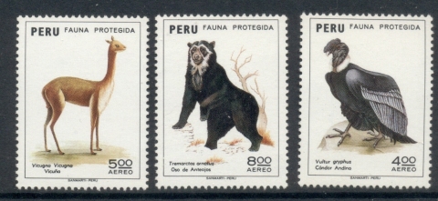 Peru-1973-Protected-Animals-MUH