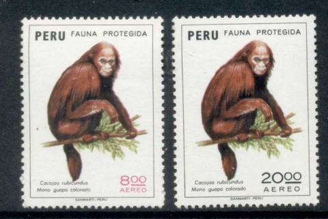 Peru-1974-Protected-Animals-MUH