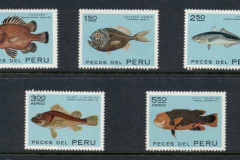 Peru-1972-Marine-Life-Fish-MUH