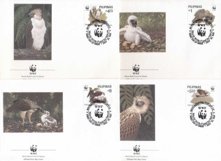 Philippines-1991 WWF Philippine Eagle FDC