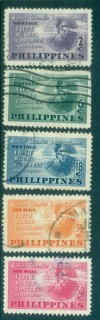 Philippines-1950-Chamber-of-Commerce-faults-FU-lot31654