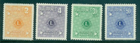 Philippines-1950-Lions-Club-MLH-lot31652