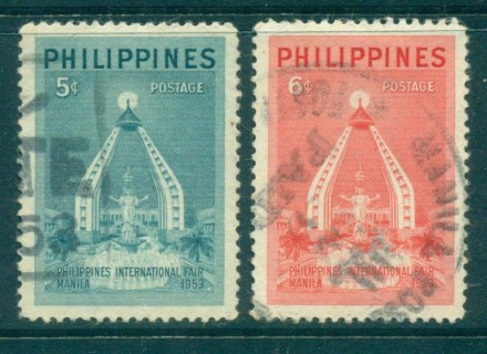 Philippines-1953-International-fair-FU-lot31661