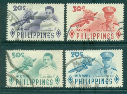 Philippines-1955-Jose-Gozar-airmail-FU-lot31735