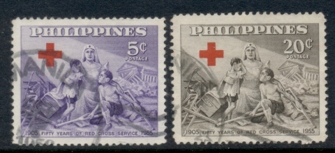 Philippines-1955-Red-Cross-FU